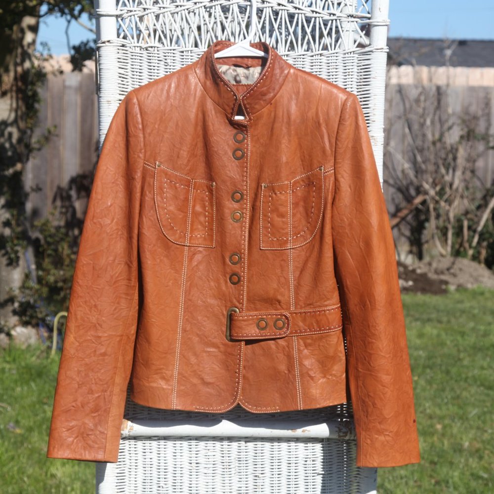 Gian Mori Stylish Leather Jackets - Picture 1 of 8